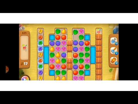 Gardenscapes Level~834