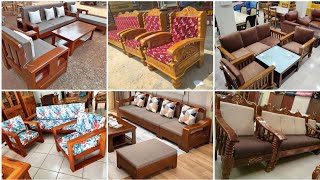 40+ Wooden Sofa Set Designs 2026 | Sofa Set | Sofa Set Design With Price | Wooden Sofa Set 