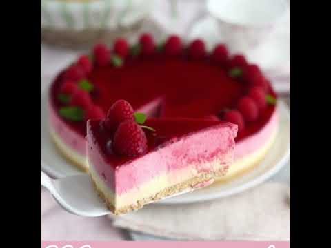 Raspberry Mousse Cake