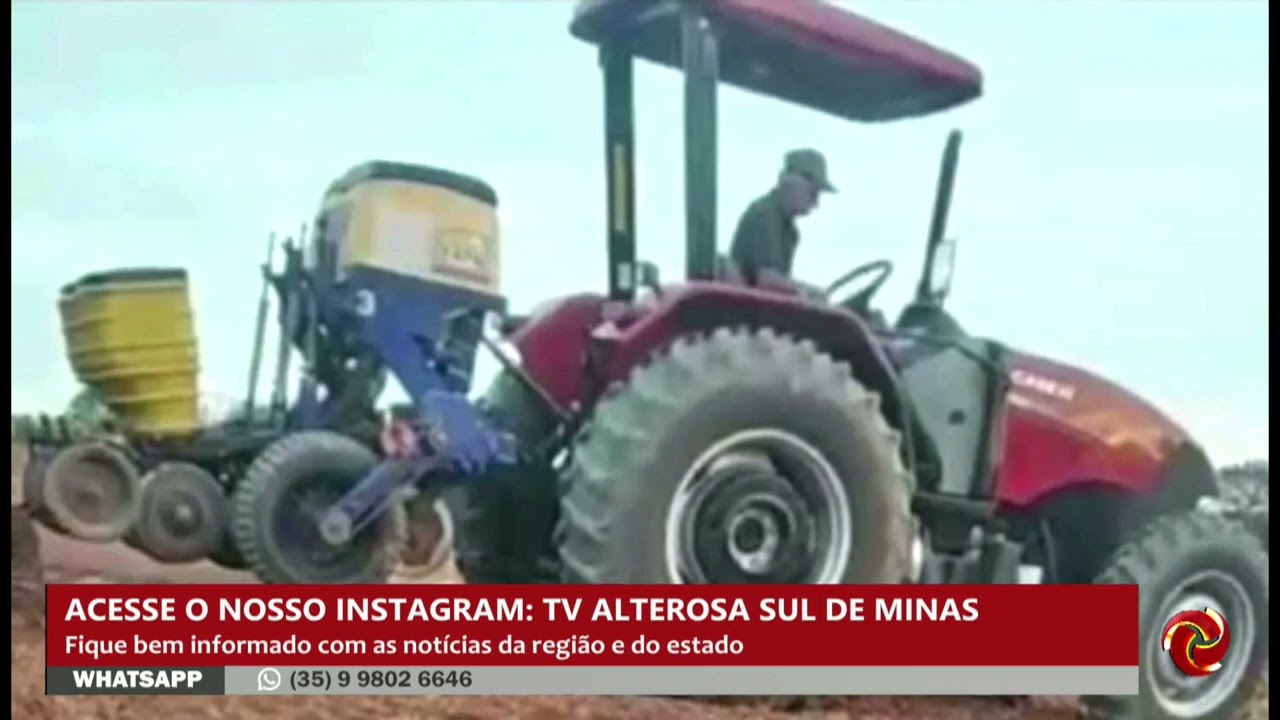 Trator com plantadeira é furtado em Alterosa