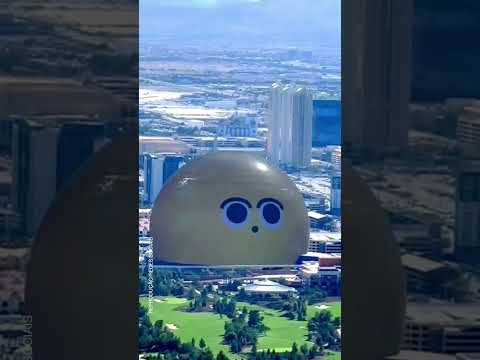 O EMOJI GIGANTE DE LAS VEGAS #THESPHERE