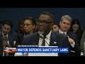 Chicago Mayor Johnson Defends Spending On Migrant Crisis During Capitol Hill Hearings