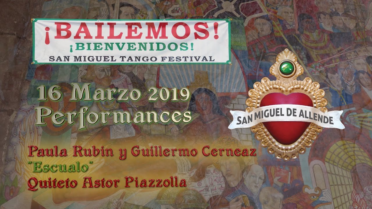 Paula Rubin y Guillermo Cerneaz - Escualo - Quiteto Astor Piazzolla - SMTF 2019