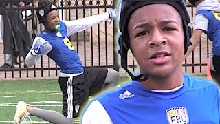 JAEDEN GOULD 🔥🔥 Class of 2022 (NJ) Football University Camp Spotlight - New Jersey 2017