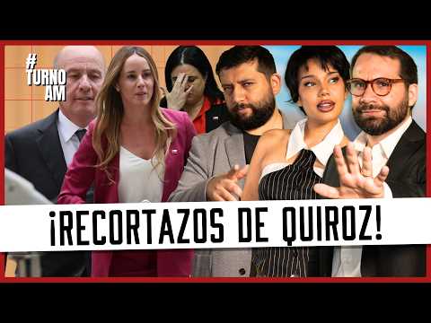 ¿Qué hay detrás de los MASIVOS RECORTES de Quiroz? Sedini y Steinert las peor evaluadas | #TurnoAM