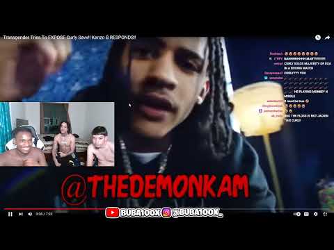 Buba100x Reacts To Curly Savv Getting Exposed By A Transgender !!!