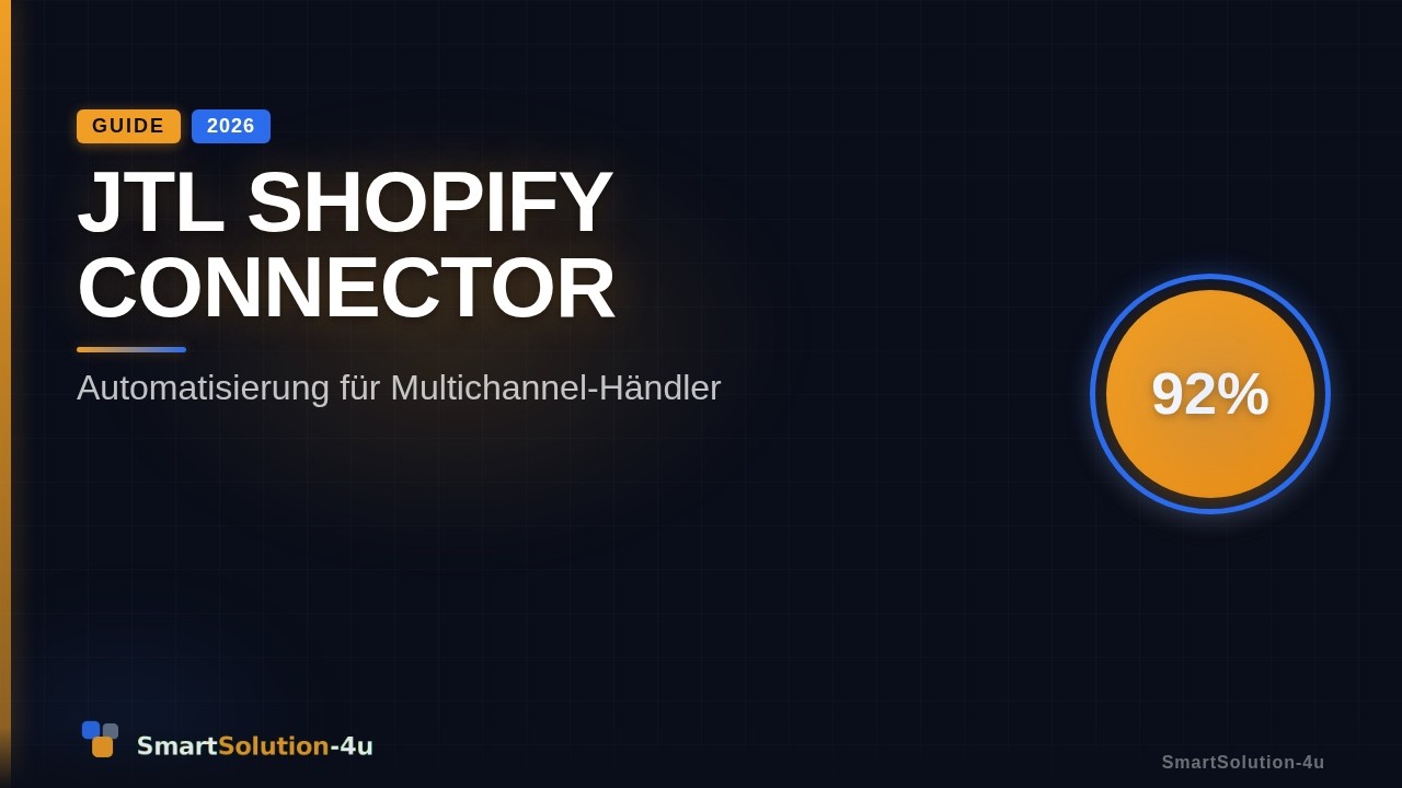 JTL-Connector: Echtzeit-Sync [2026], SmartSolution-4u