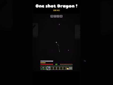One shot To Ender Dragon ☠️