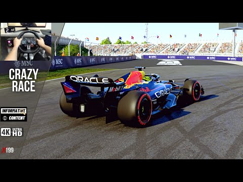 Thumbnail for Mercedes AMG Petronas ( Belgian GP ) - F1 2023 | G29 Steering Wheel / Shifter | f123 4K by Kenworth, Peterbilt, Subaru, BMW, Car, Vehicle, Koenigsegg