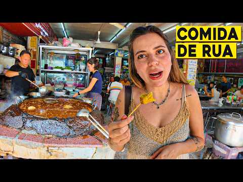 PROVANDO COMIDAS DE RUA NA TAILÂNDIA