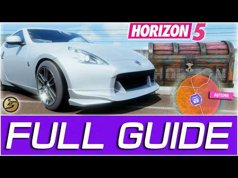 Forza Horizon 5 TREASURE HUNT 370CEPTION FH5 Treasure Hunt Chest Autumn Festival Playlist