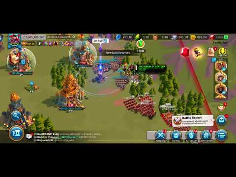 BABA TC ATATURK - KVK 412 vs 401 PROTECTING FLAG - Rise of Kingdoms