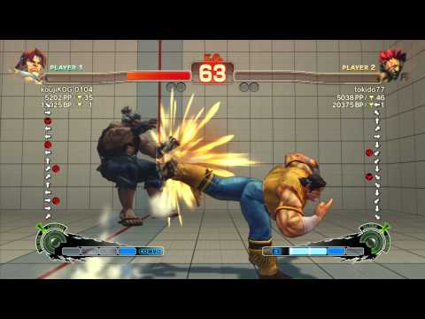 SSF4 AE: KojiKOG (Hawk) vs Tokido (Akuma) - Ranked Match (720p HD)