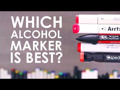 WHICH ALCOHOL MARKER IS BEST?! - Testing 10 Brands of Markers