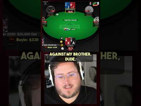 Coin flip vs @matthewstaplespoker #poker