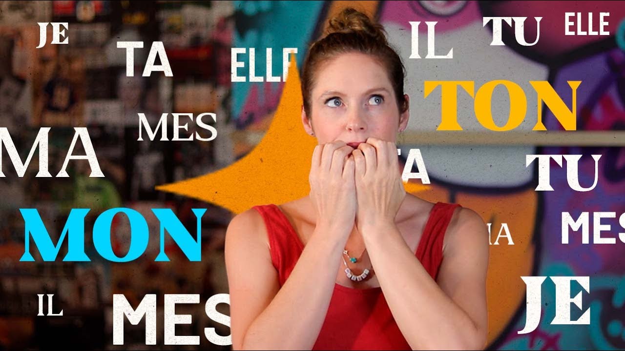 Aprenda como usar os ADJETIVOS POSSESSIVOS em francês. | Céline Chevallier