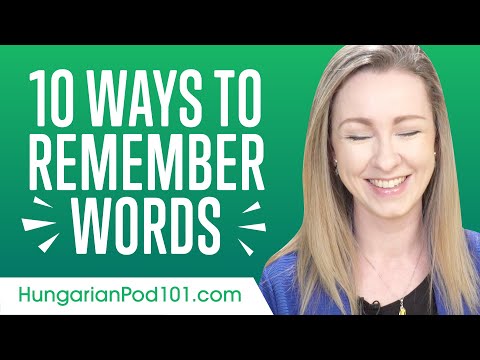 10 Ways to Remember Hungarian Words