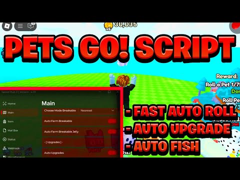[NEW BEST] PETS GO! Script Pastebin - (ROBLOX) *Auto Upgrade & Auto Fish* Exploit