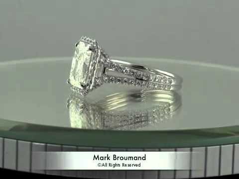 4.23ct Radiant Cut Diamond Engagement Anniversary Ring- Mark Broumand