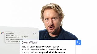 Owen Wilson Answers The Web’s Most Searched Questions | WIRED video