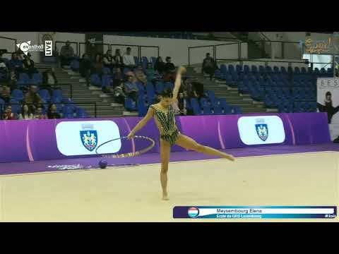 Meysembourg Elena Ecole de GRS Luxembourg #FIG 23rd Irina Deleanu R Gym CupSeniors   RGI Hoop Final