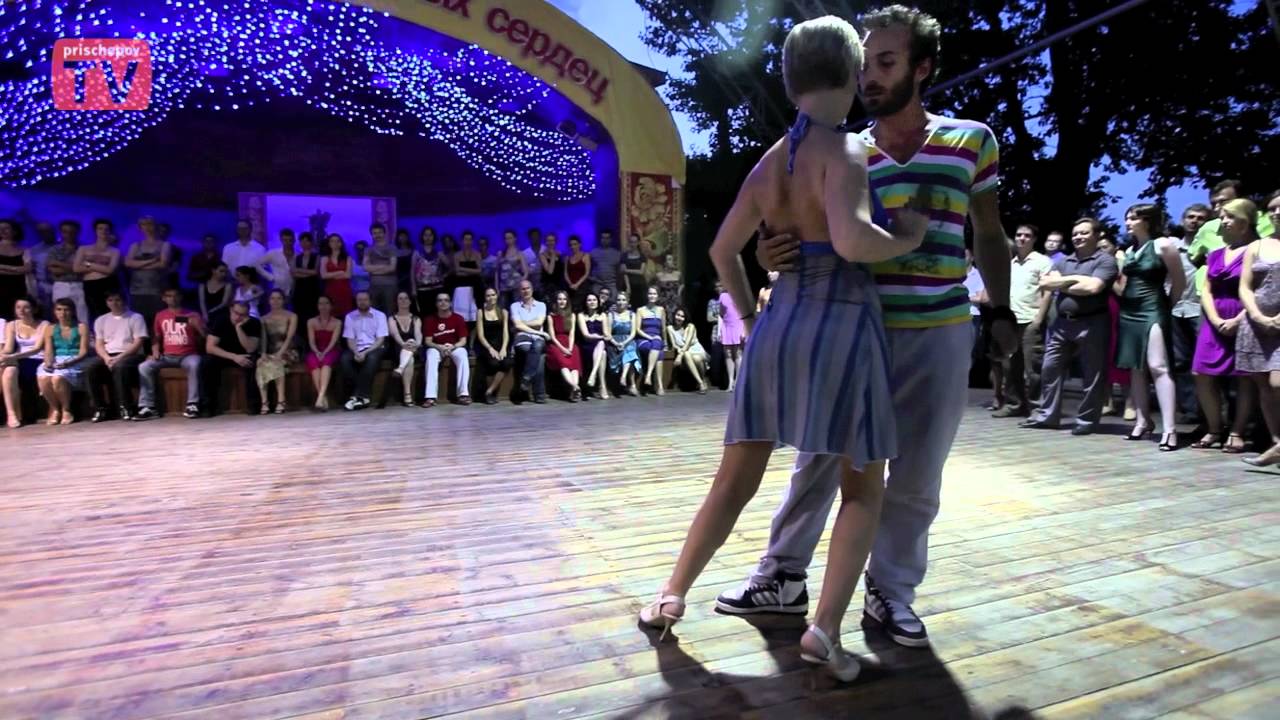 Giggio Giovanni & Anna Zyuzina, Russia, Moscow,  Milonga "Ekaterinas garden"