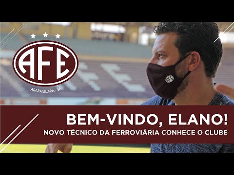 Vídeo / Técnico Elano já está em Araraquara!