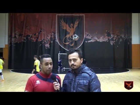 COPPA ITALIA FINALE SESTU C5 - FUTSAL VILLANOVA   Intervista: WILSON