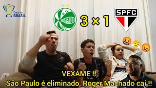 React Reações Juventude 3 x 1 São Paulo  / Família Rivalidade. 