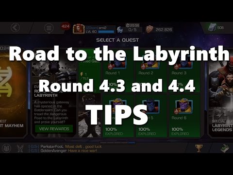 Road to the Labyrinth - 4.3 & 4.4 Tips