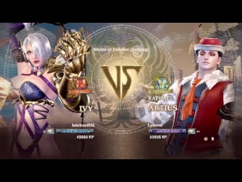 Soul Calibur 6 - B2 Ivy vs C1 Artius (Raphael CAS)