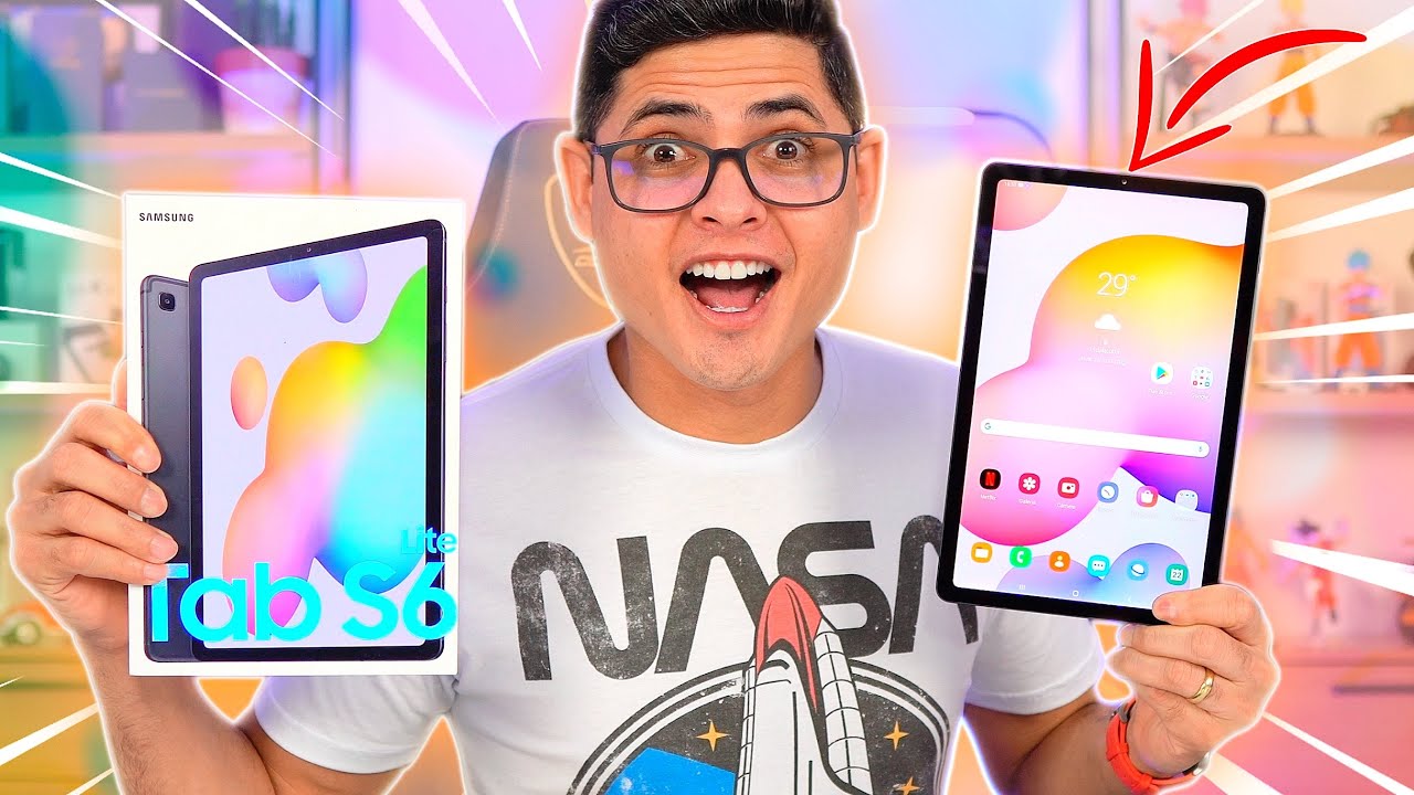 Miniatura da avaliação em vídeo de Tablet Samsung Galaxy Tab S6 Lite SM-P620 64GB Cinza