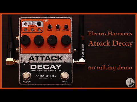 Electro-Harmonix Attack Decay Reverse Tape Simulator 2019 - Present Orange / Black image 4