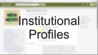 Finding Institutional Profiles