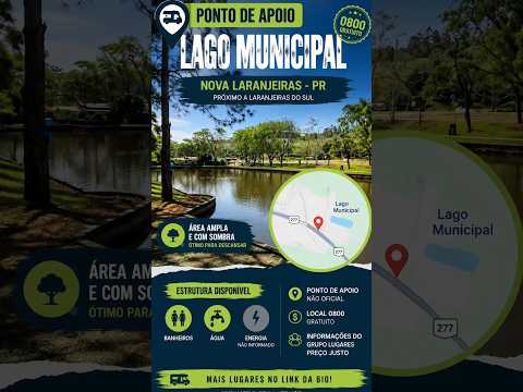 🚐 Ponto de apoio em Nova Laranjeiras – PR