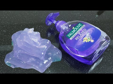 Hand Soap and Sugar Slime, No Glue Clear Slime with Hand Soap and Sugar, 2 ingredients Clear Slime