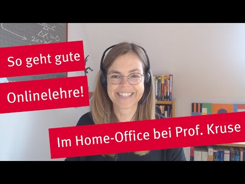 Prof. Susanne Kruse bekommt Lehrpreis für gute Onlinelehre