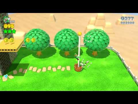 SM3DW (Switch) 2-3 Itemless Speedrun | Time: 23