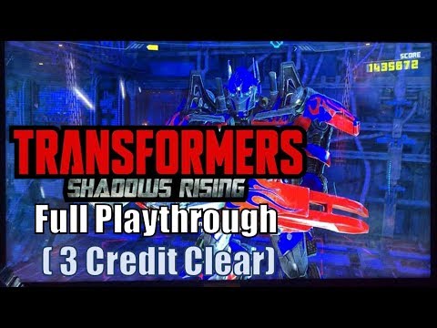 Transformers Shadows Rising (Arcade) - Full Playthrough