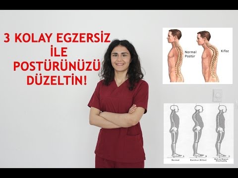 3 ÇOK KOLAY EGZERSİZ İLE DURUŞUNUZU DÜZELTİN! 3 OF THE BEST EXERCISES FOR POSTURE!