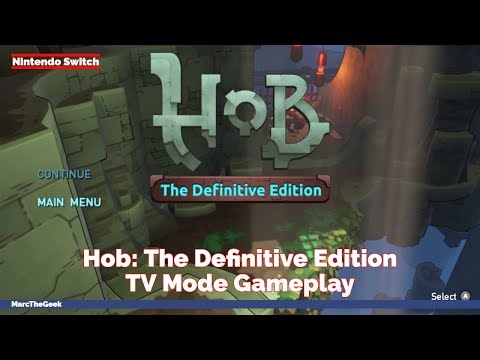Hob: The Definitive Edition TV Mode Gameplay