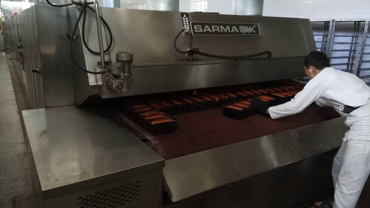 Процесс выпечки хлеба