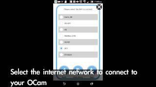 OCam App easy set up guide HD