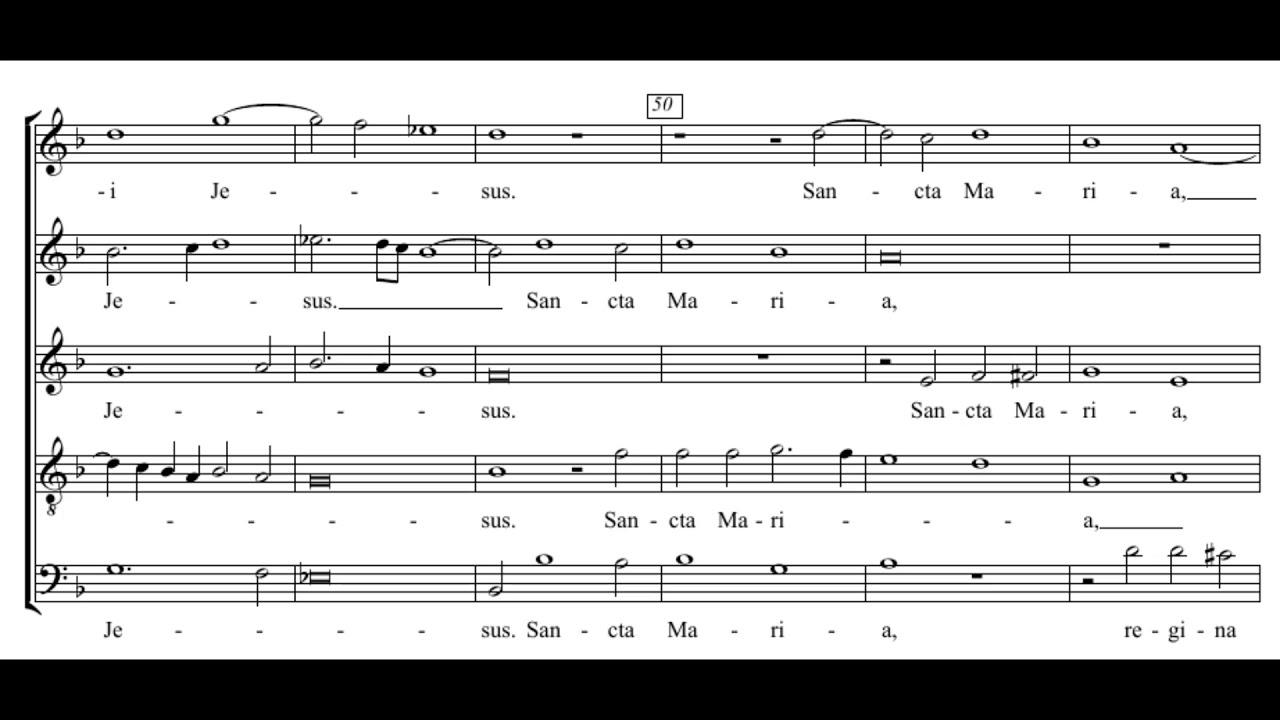 Palestrina: Ave Maria 5vv - Sixteen
