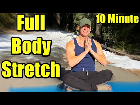 Yoga For Complete Beginners Full Body Stretch 10 Minute Workout with Sean Vigue Fitness