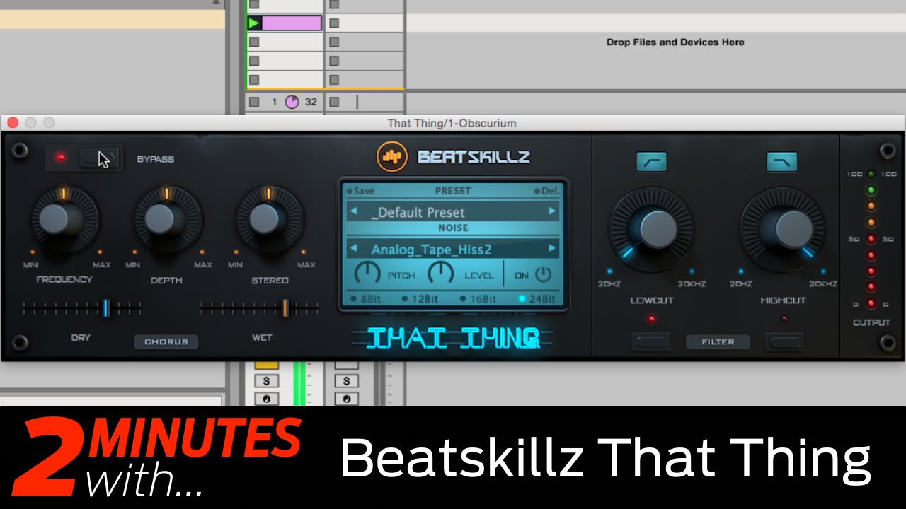 Beatskillz That Thing VST/AU plugin in action - YouTube