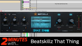 Video thumbnail for Beatskillz That Thing VST/AU plugin in action by Computer Music