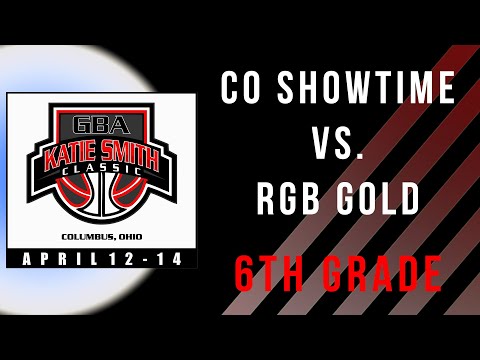 CO Showtime vs. RGB Gold 6th - GBA LIVE - 1st Annual GBA Katie Smith Classic