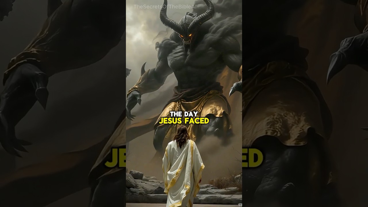 The Day Jesus Faced the Oldest Demon in Heaven #god #bible #history