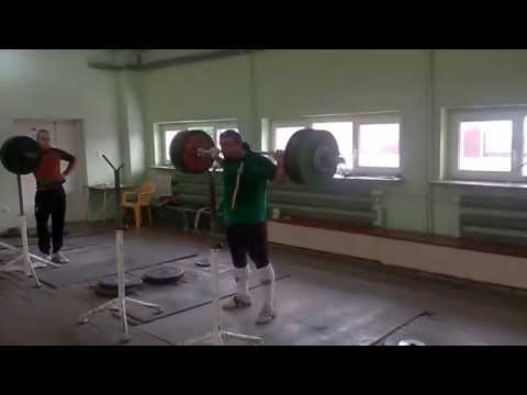 Tomasz PROTOKOWICZ  WKS Śląsk (POL) Back squat 182kg x 3